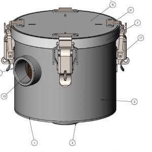 3D drawings-Filter Housing