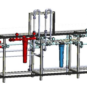 3D drawings-Membrane Skid